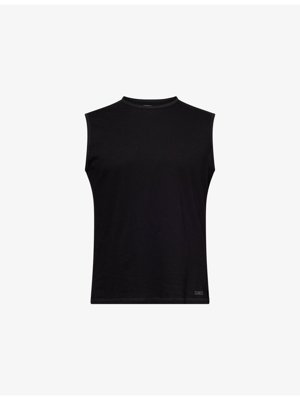 Crewneck Pack of Two Cotton-Jersey Vests - 1