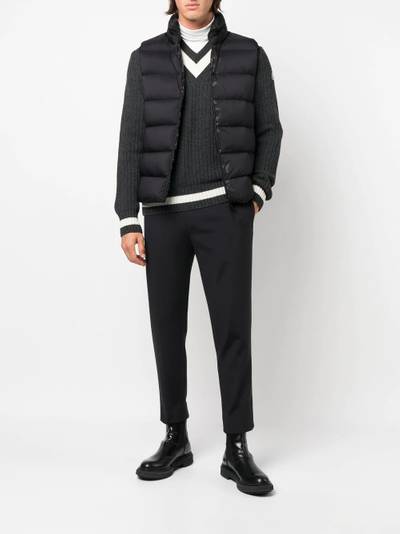 Moncler logo pullover jumper outlook