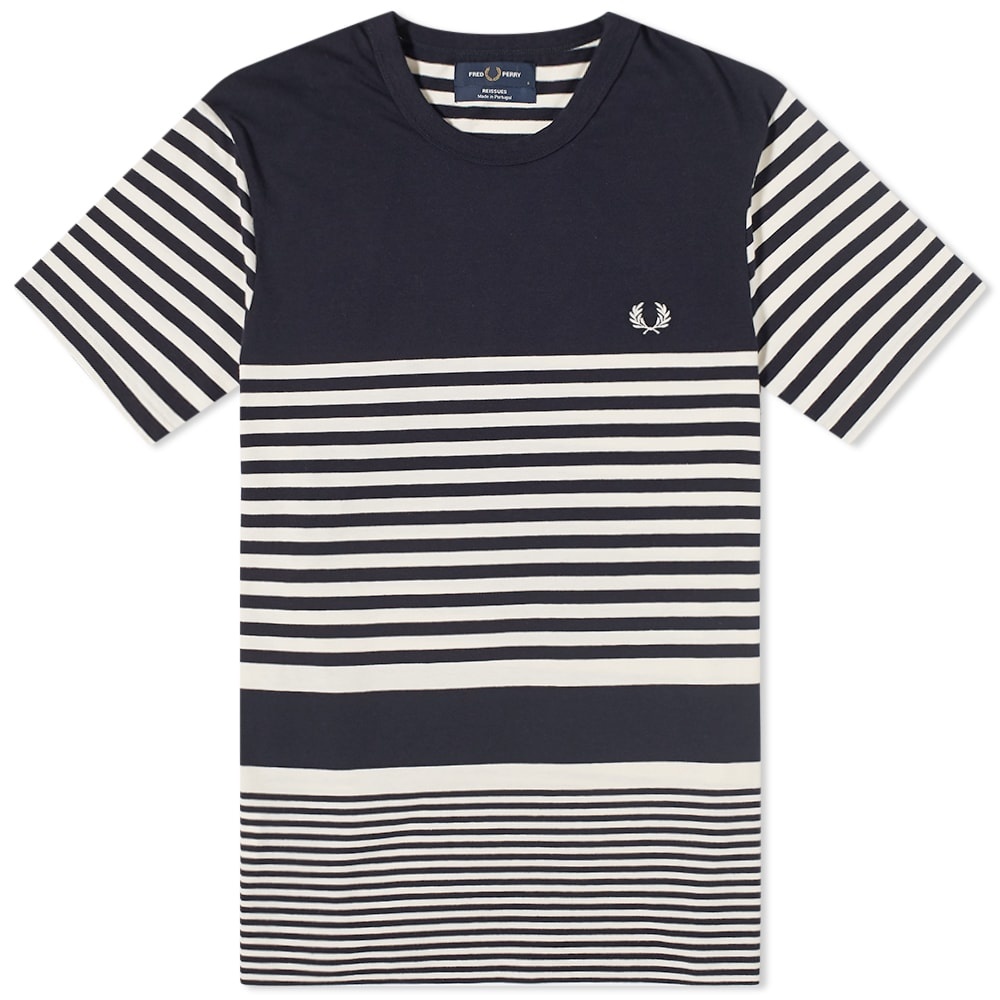 Fred Perry Stripe Tee - 1