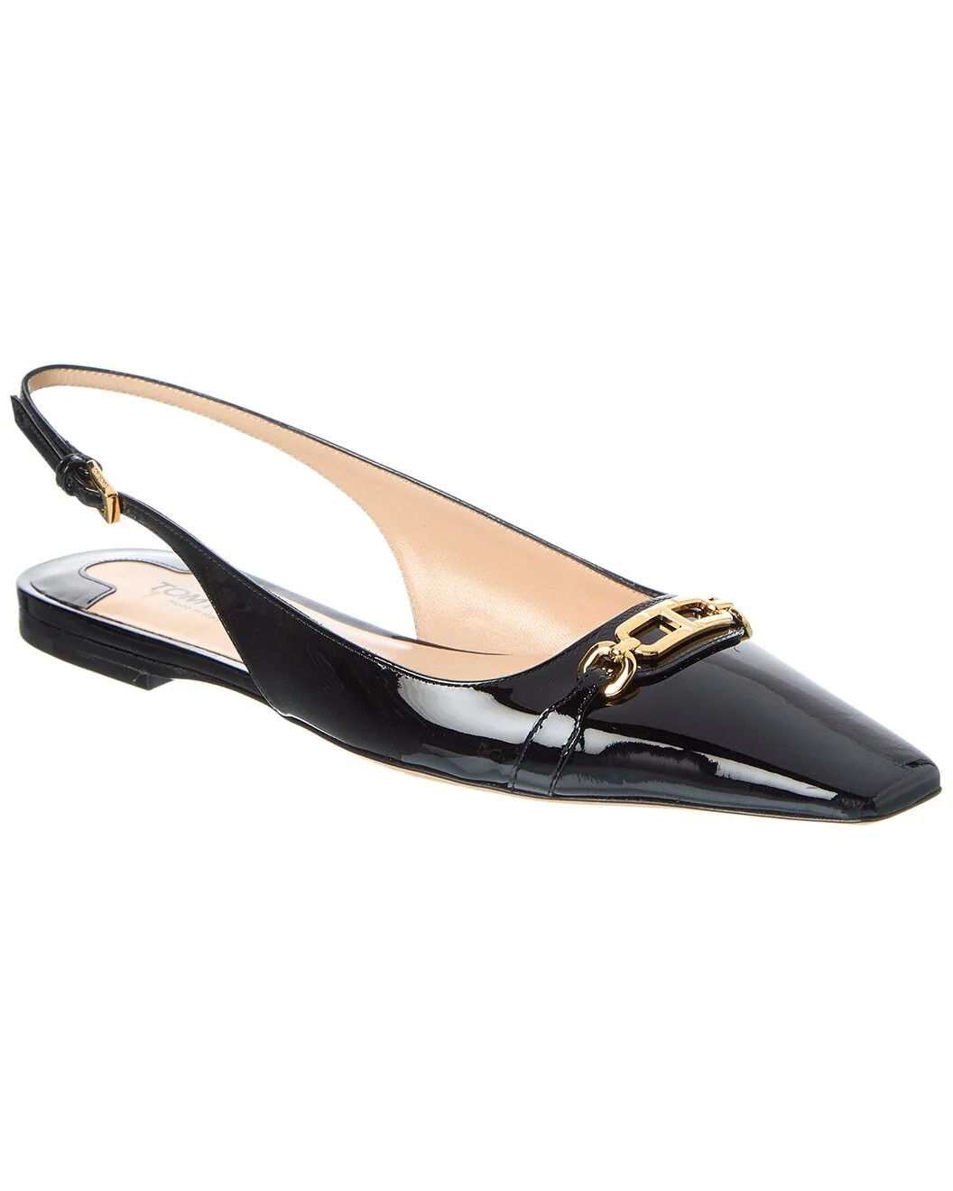 Tom Ford Whitny Patent Slingback Ballerina Flat - 1