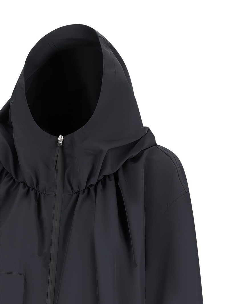hooded gathered jacket 3