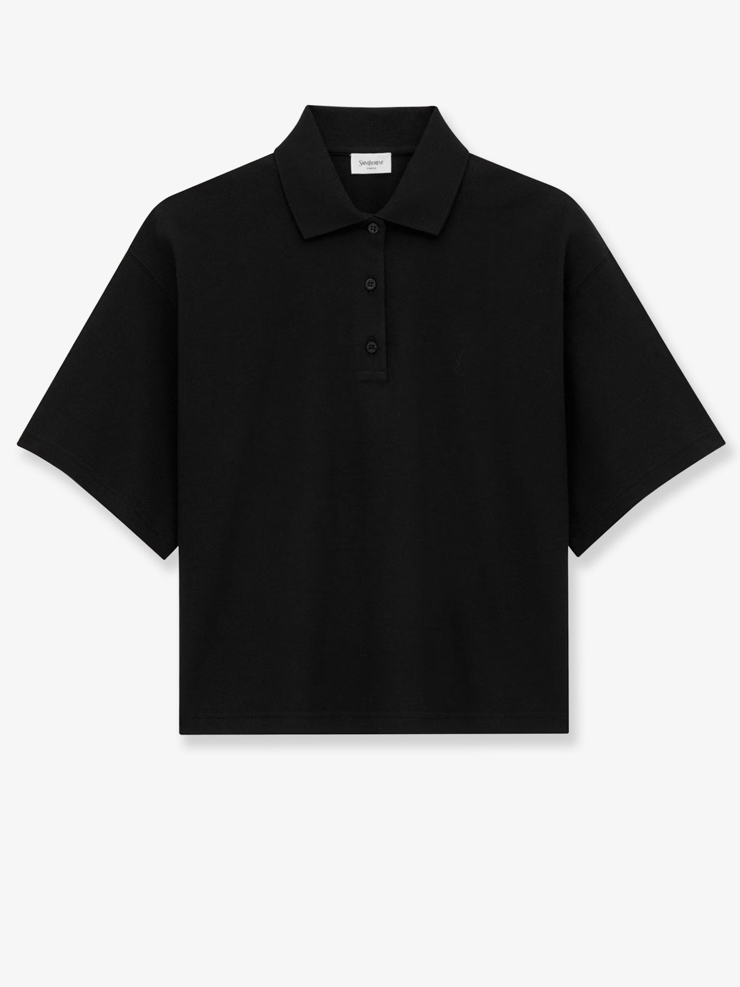 COTTON BLEND POLO SHIRT - 1