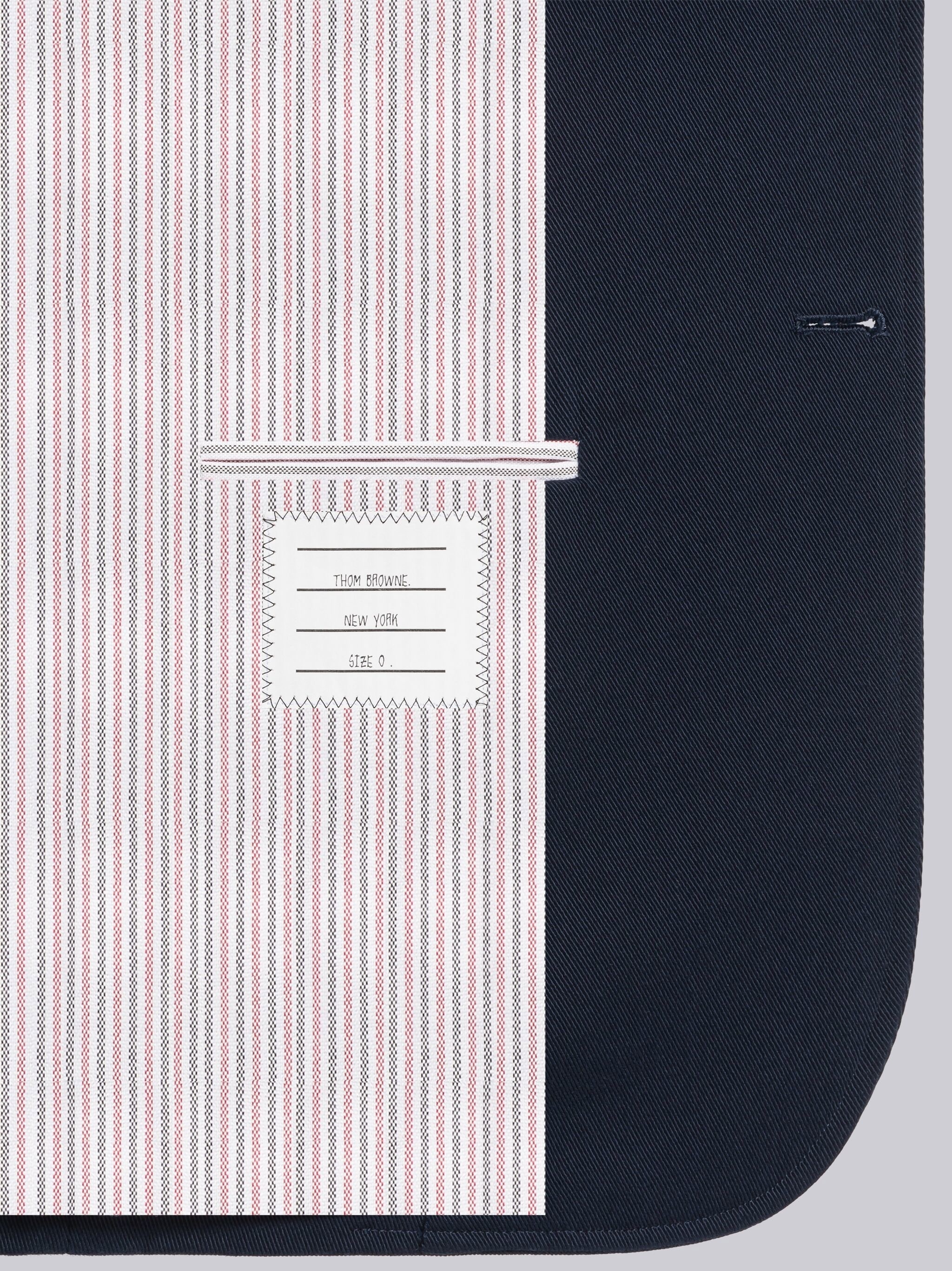 PIECE DYED COTTON GABARDINE UNCONSTRUCTED SPORT COAT - 6