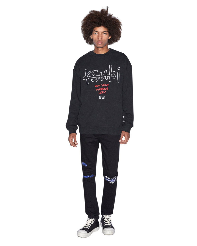 CHITCH NYC LAID BLACK 1