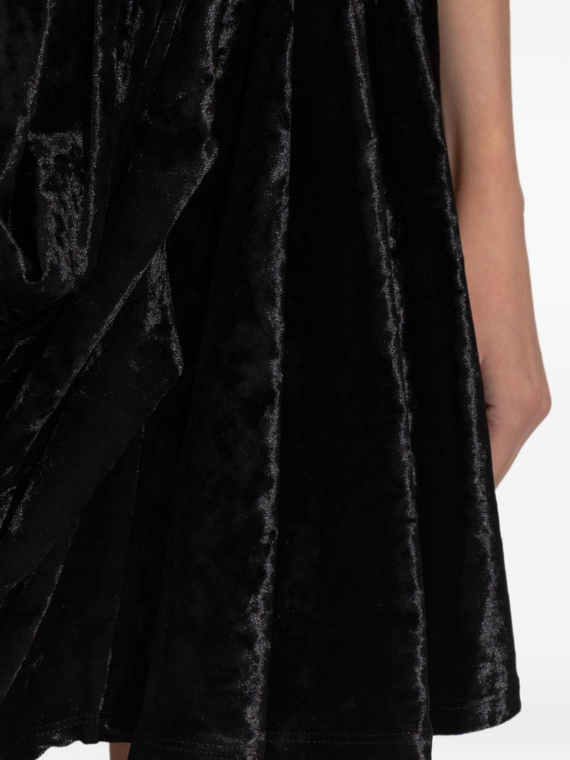 draped mini skirt 5