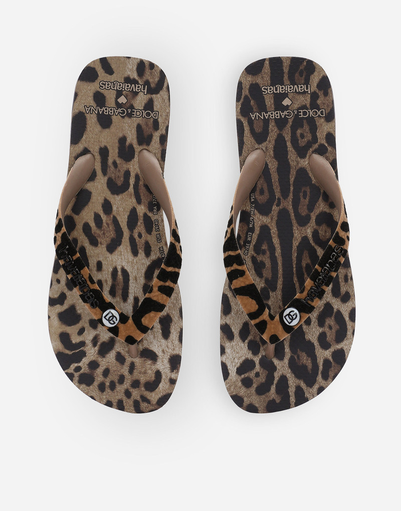 Dolce&Gabbana x Havaianas Leopard Flip-Flops 4