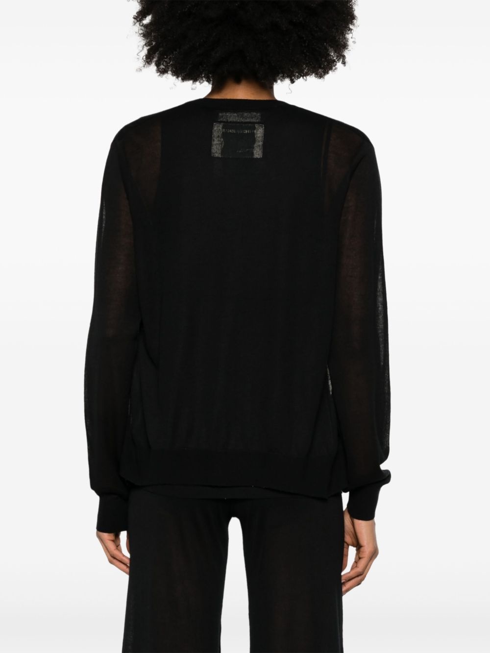 fine-knit cardigan - 4