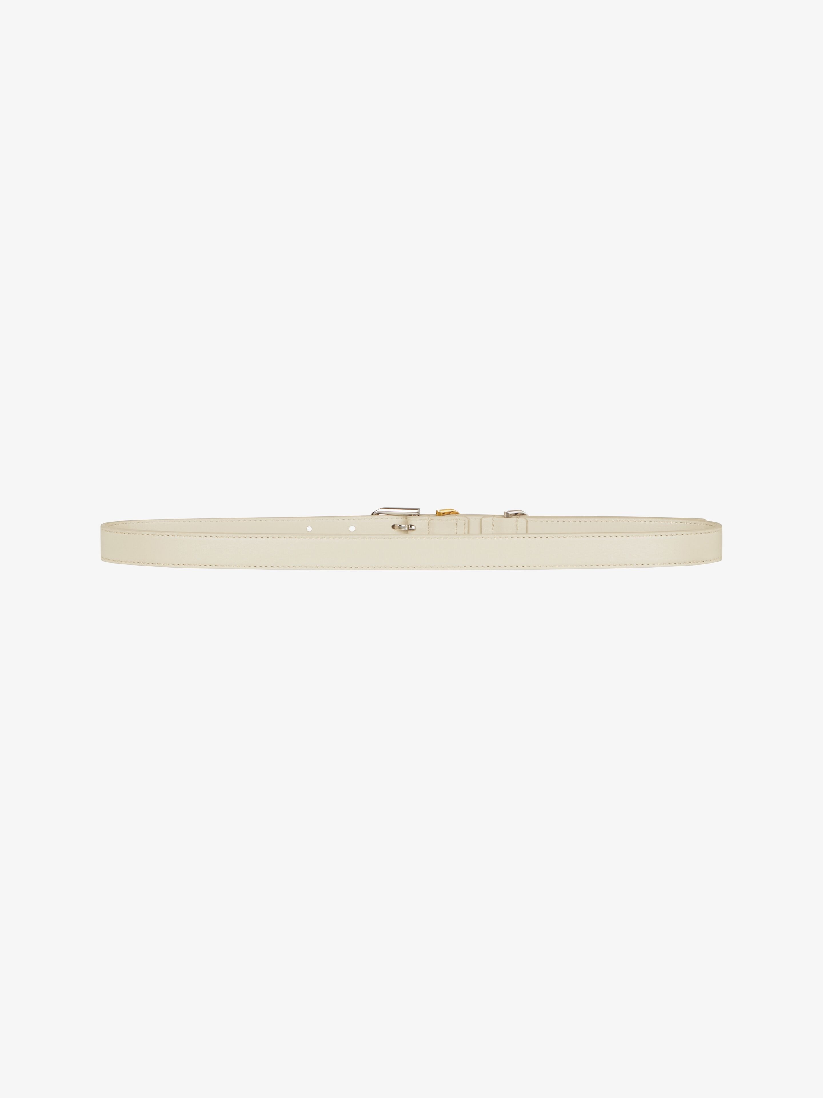 VOYOU BELT IN LEATHER - 3