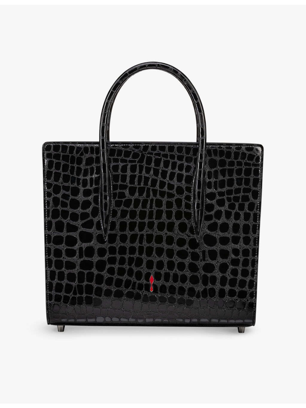 Paloma medium leather tote bag - 4