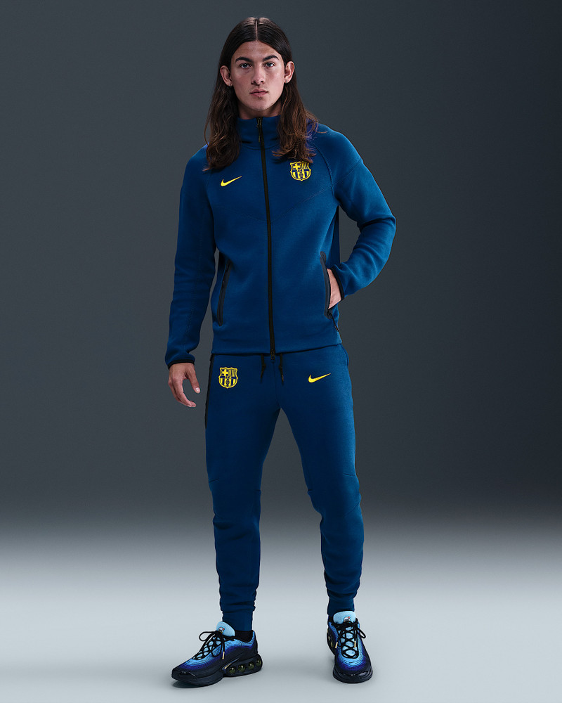 FC Barcelona Tech Windrunner Fourth Men's Nike Soccer Fleece Full-Zip Jacket 4