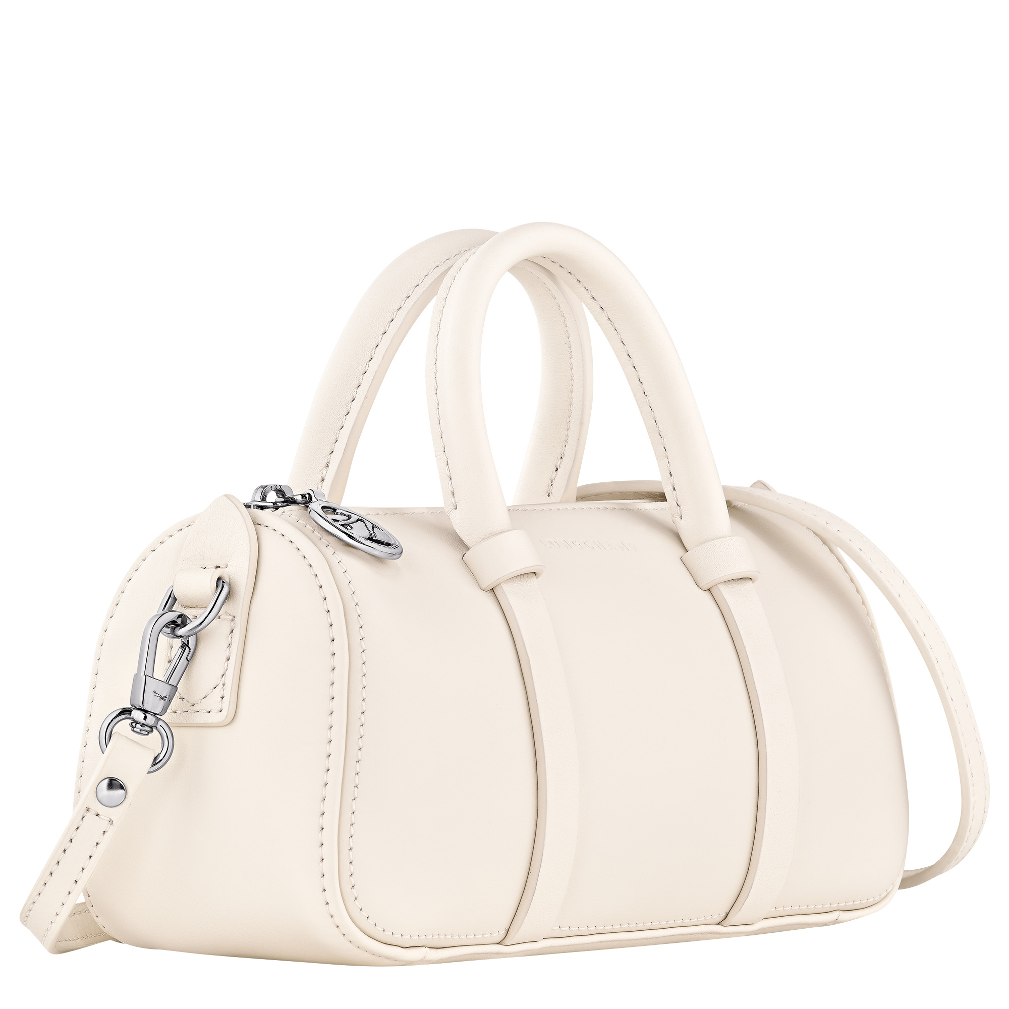 Daylong S Handbag Ecru - Leather - 3