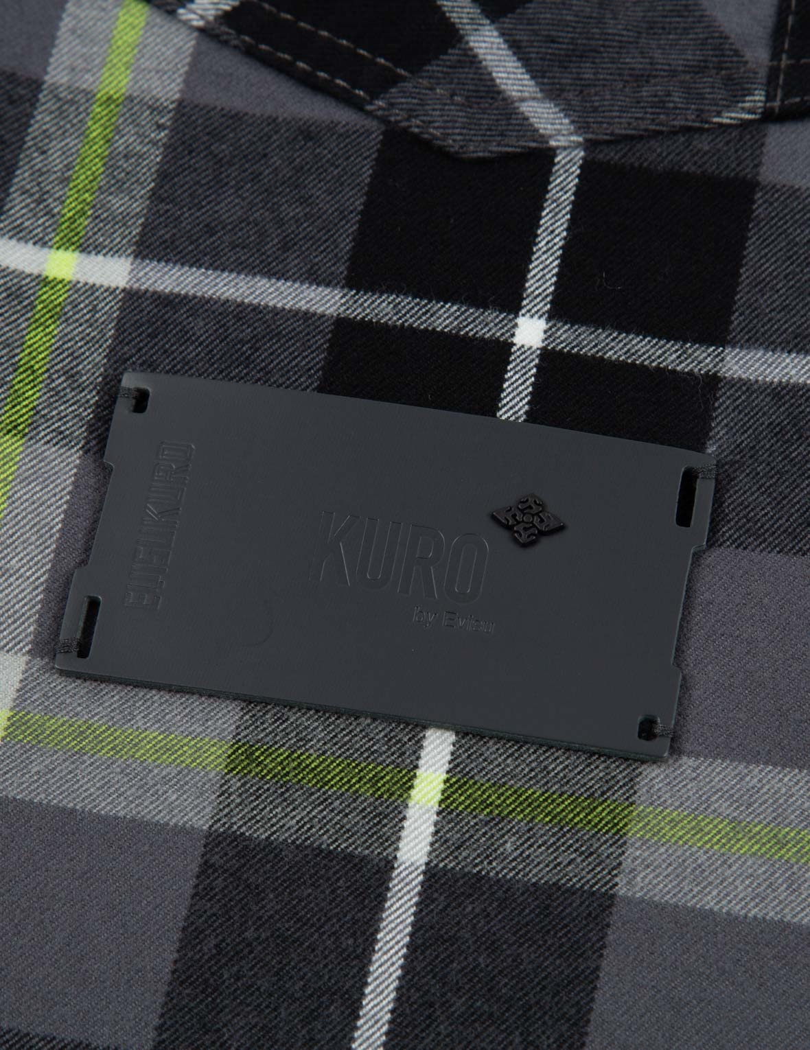 Contrast Pockets Plaid Flannel Shirt - 11