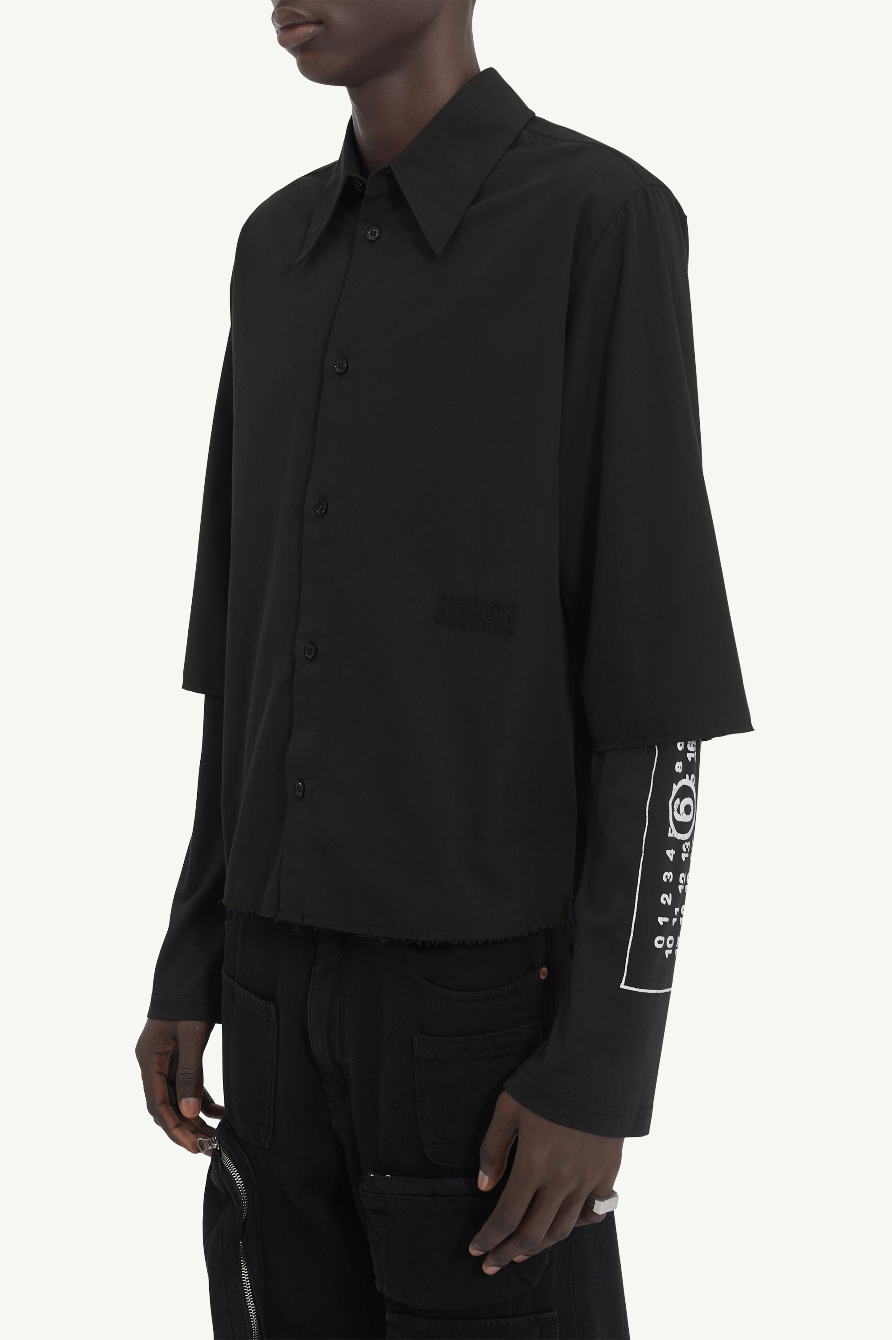 Cotton Long-Sleeved T-Shirt - 5