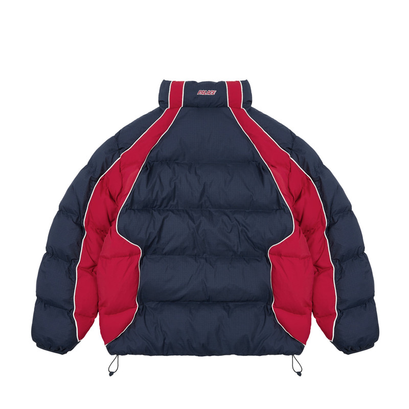 PALACE SPORT MIT PUFFA NAVY / TOMATO RED outlook