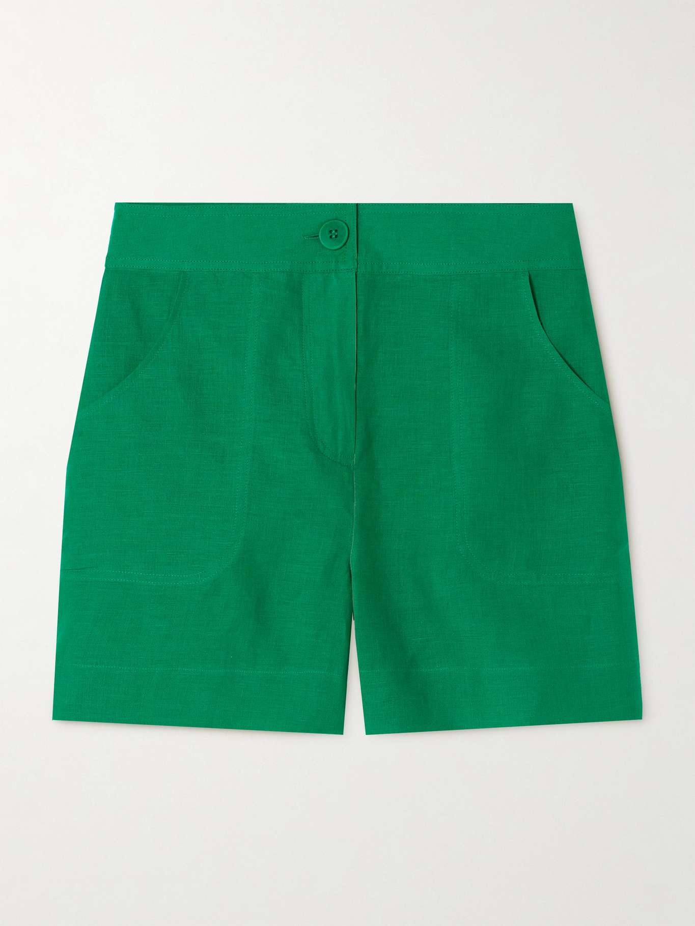 L'Intemporel linen shorts - 1