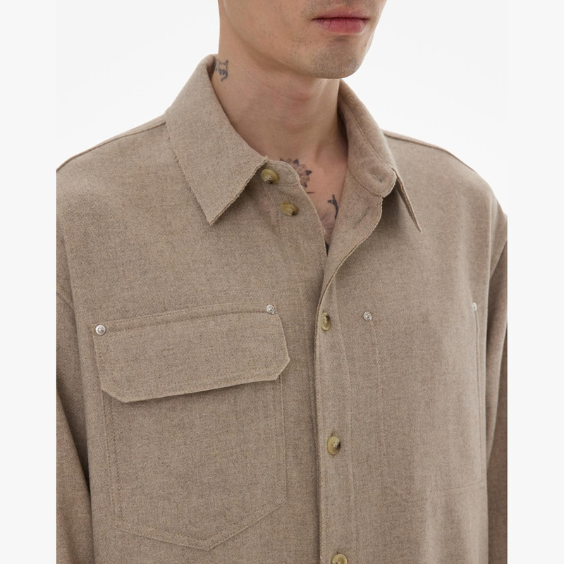 WOOL-BLEND SHIRT 6