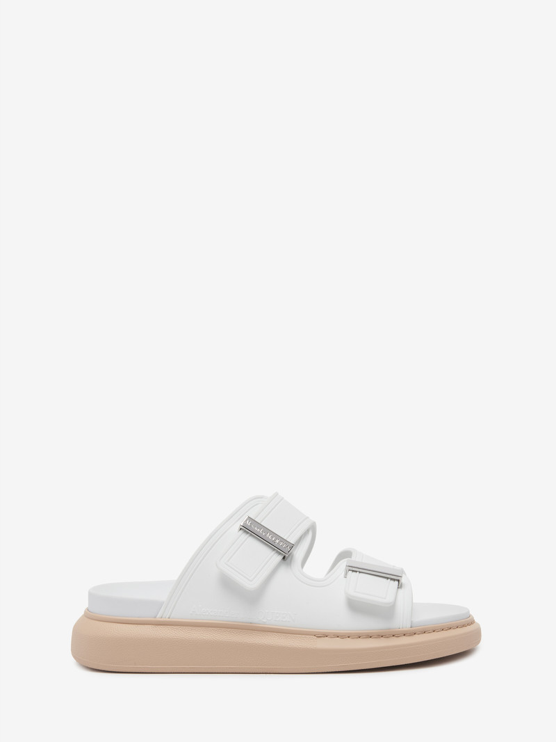 Women's Hybrid Slide in Ivory/blush 1