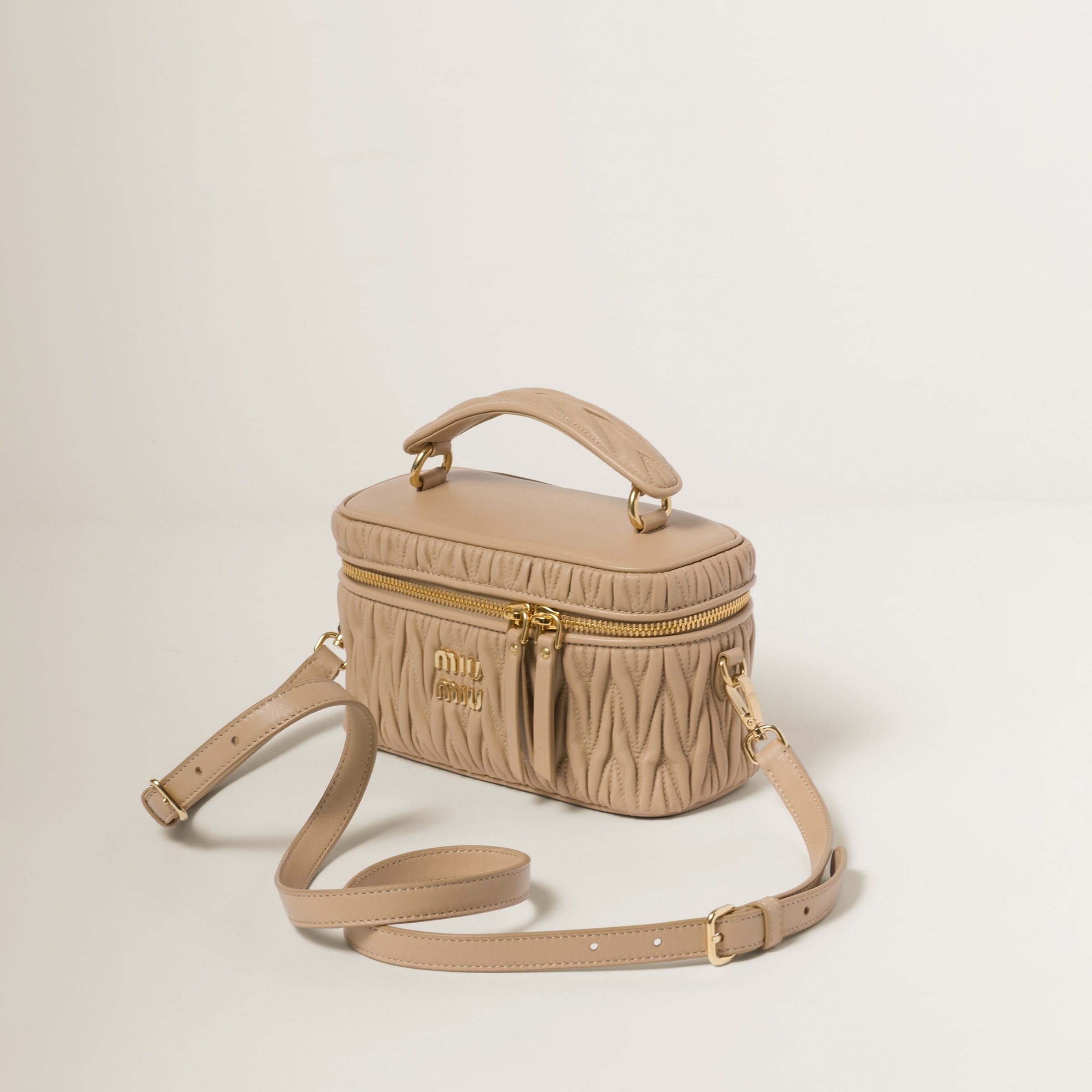 Matelassé nappa leather shoulder bag - 3