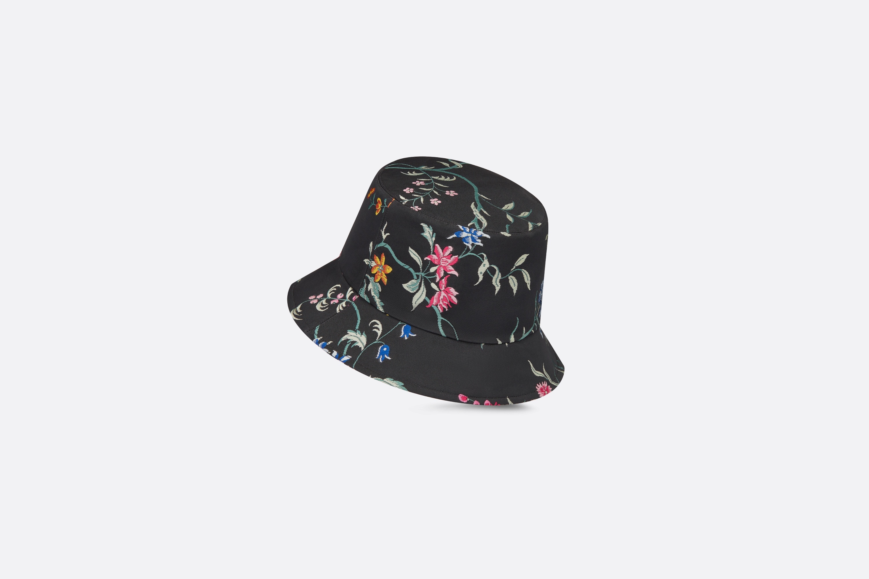 Teddy-D Dior Petites Fleurs Reversible Small Brim Bucket Hat - 4
