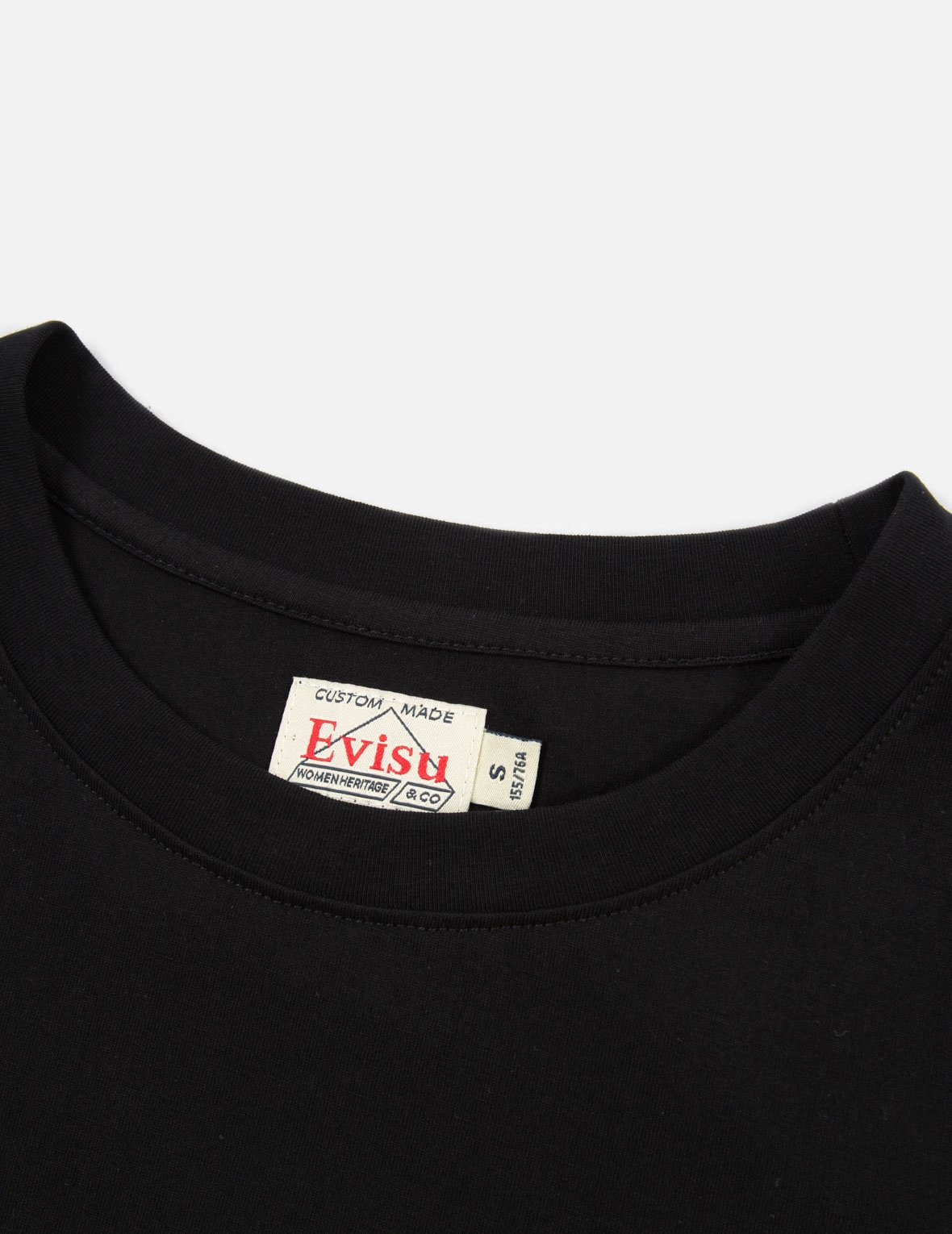 WAVE-PATTERN KAMON PRINT T-SHIRT - 9