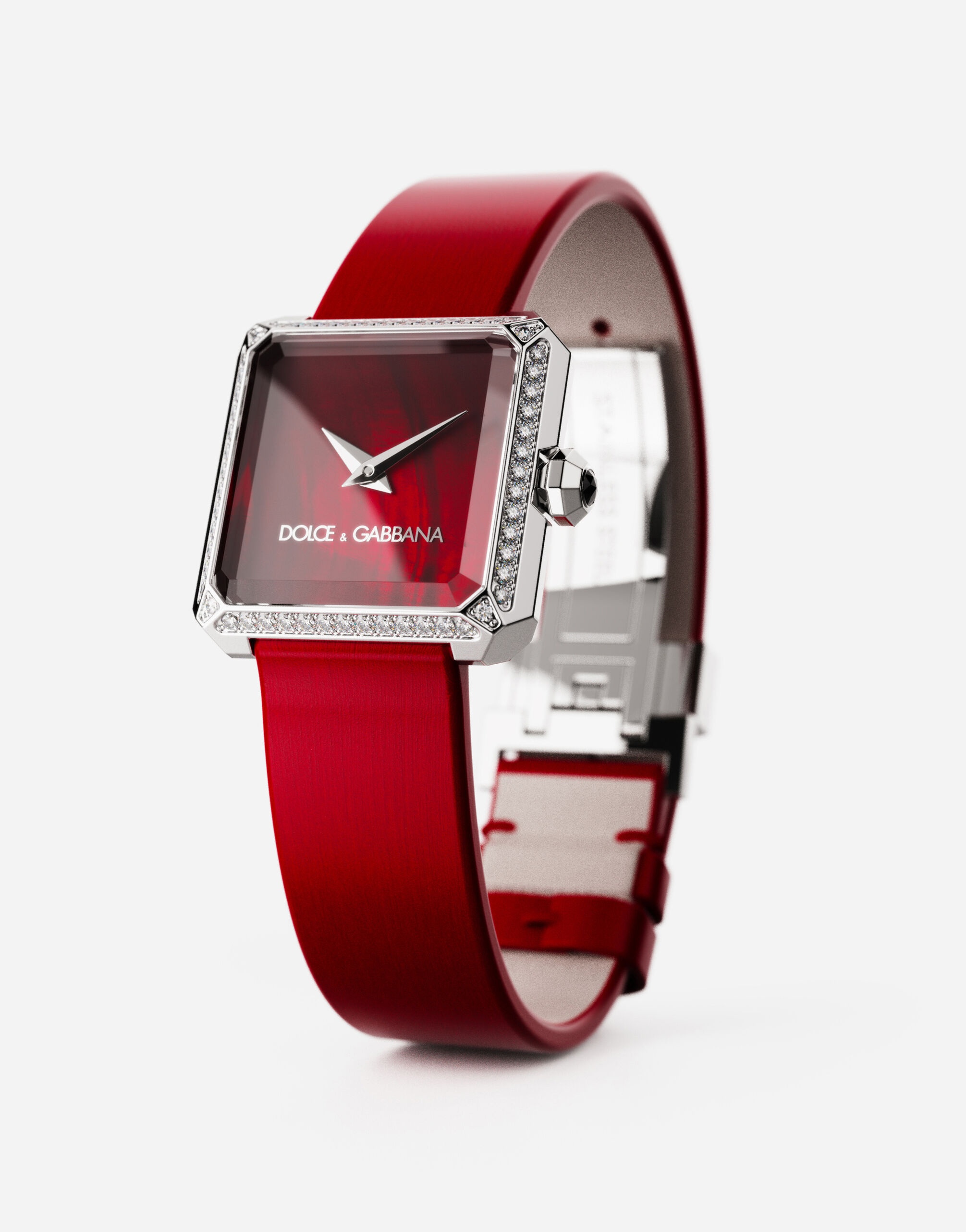 Sofia steel watch with colorless diamonds - 3