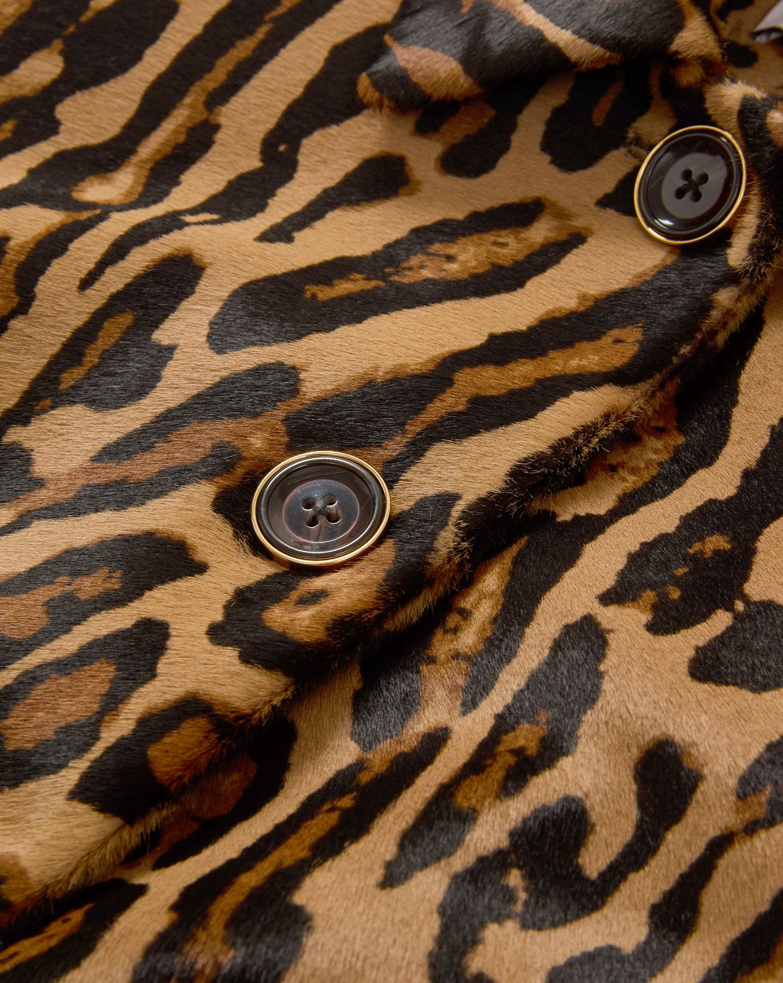 SHELLEY CALF HAIR DICKEY COAT - 4