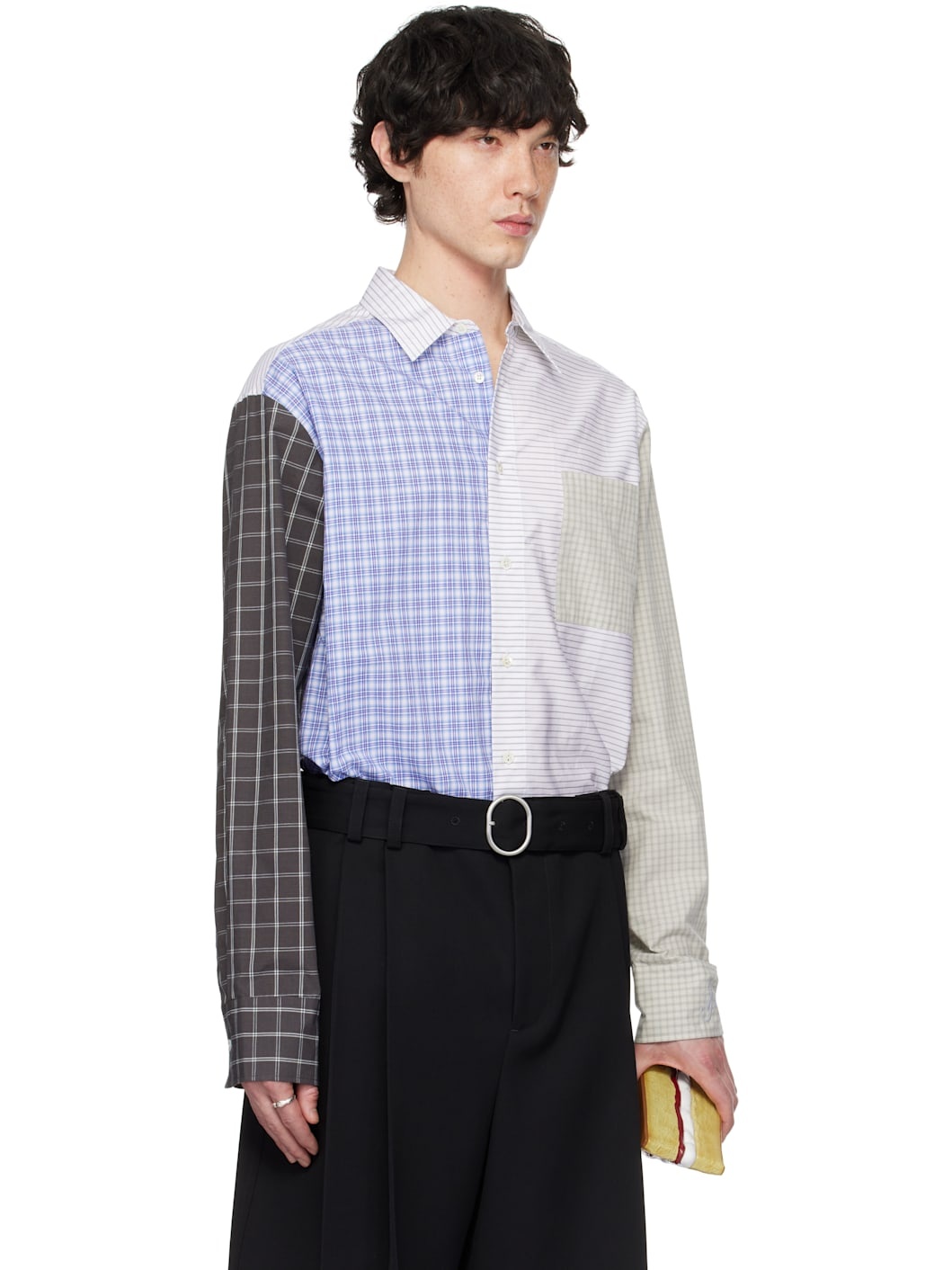 Multicolor Patchwork Shirt - 2