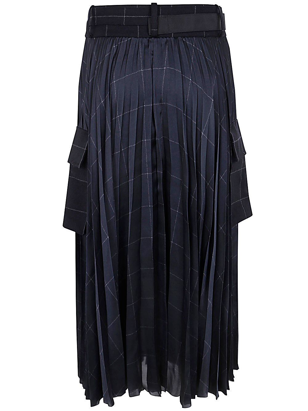 Sacai Women Windowpane Skirt - 2