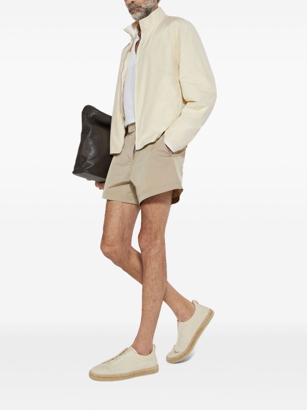 silk bomber jacket - 5