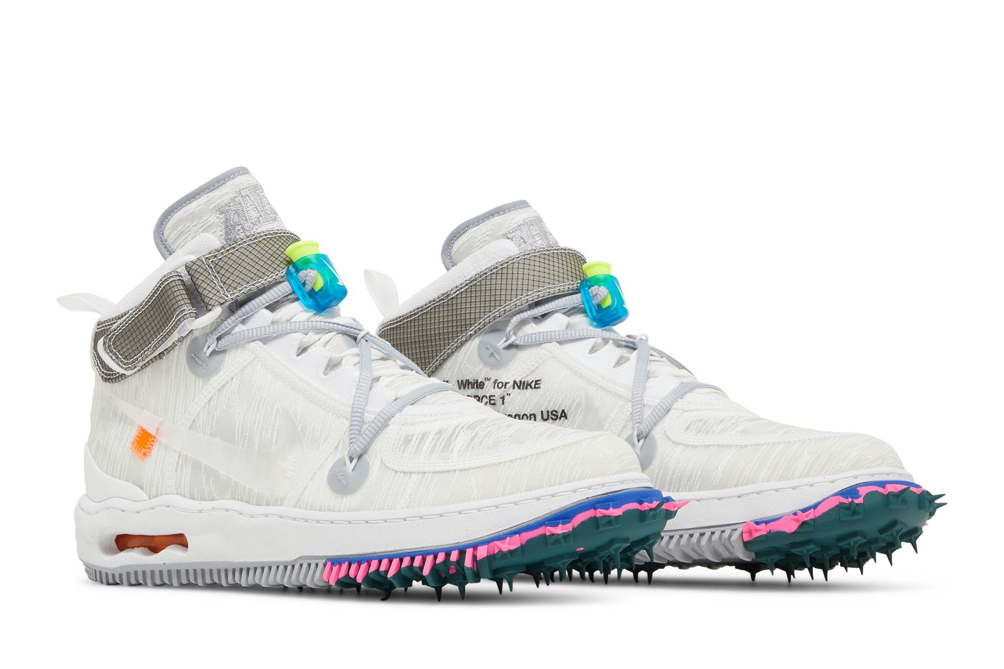 Nike Off-White x Air Force 1 Mid 'White' | goat | REVERSIBLE