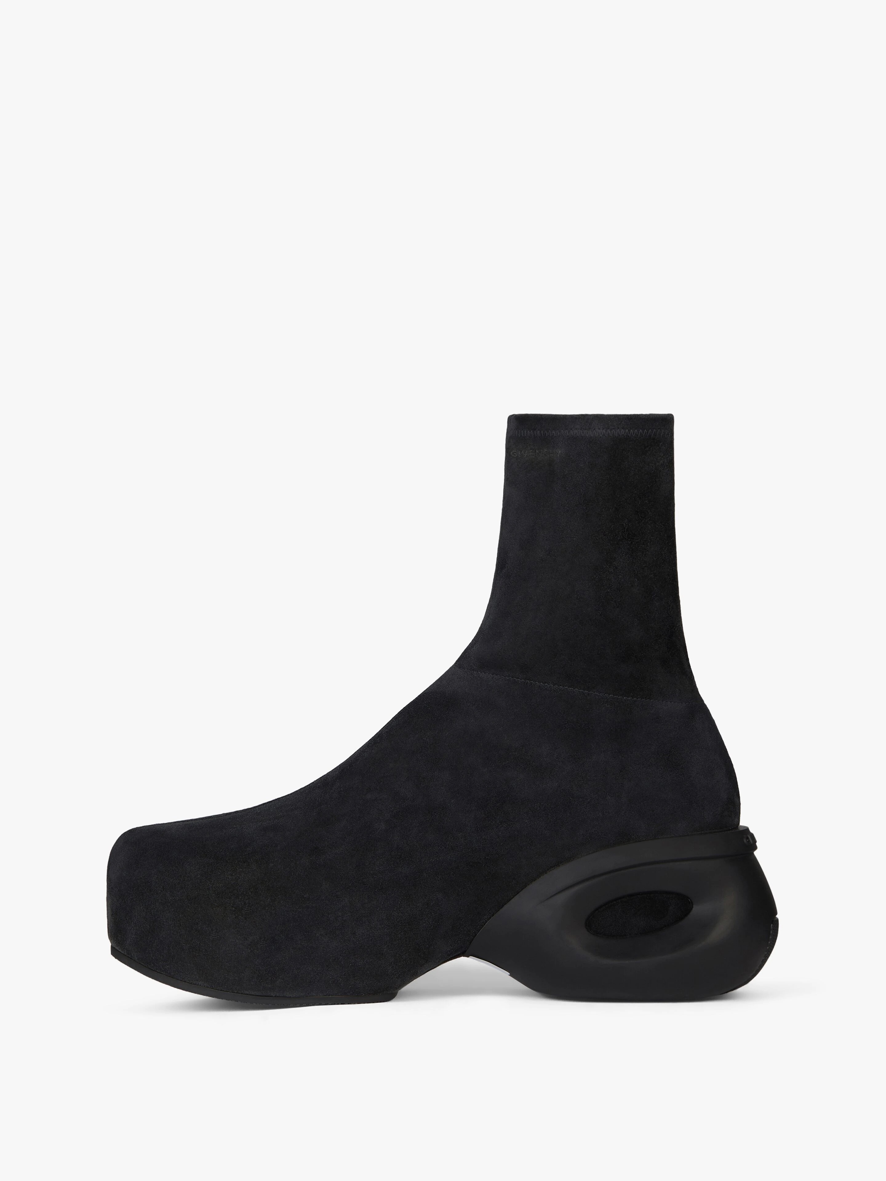G CLOG ANKLE BOOTS IN SUEDE - 3