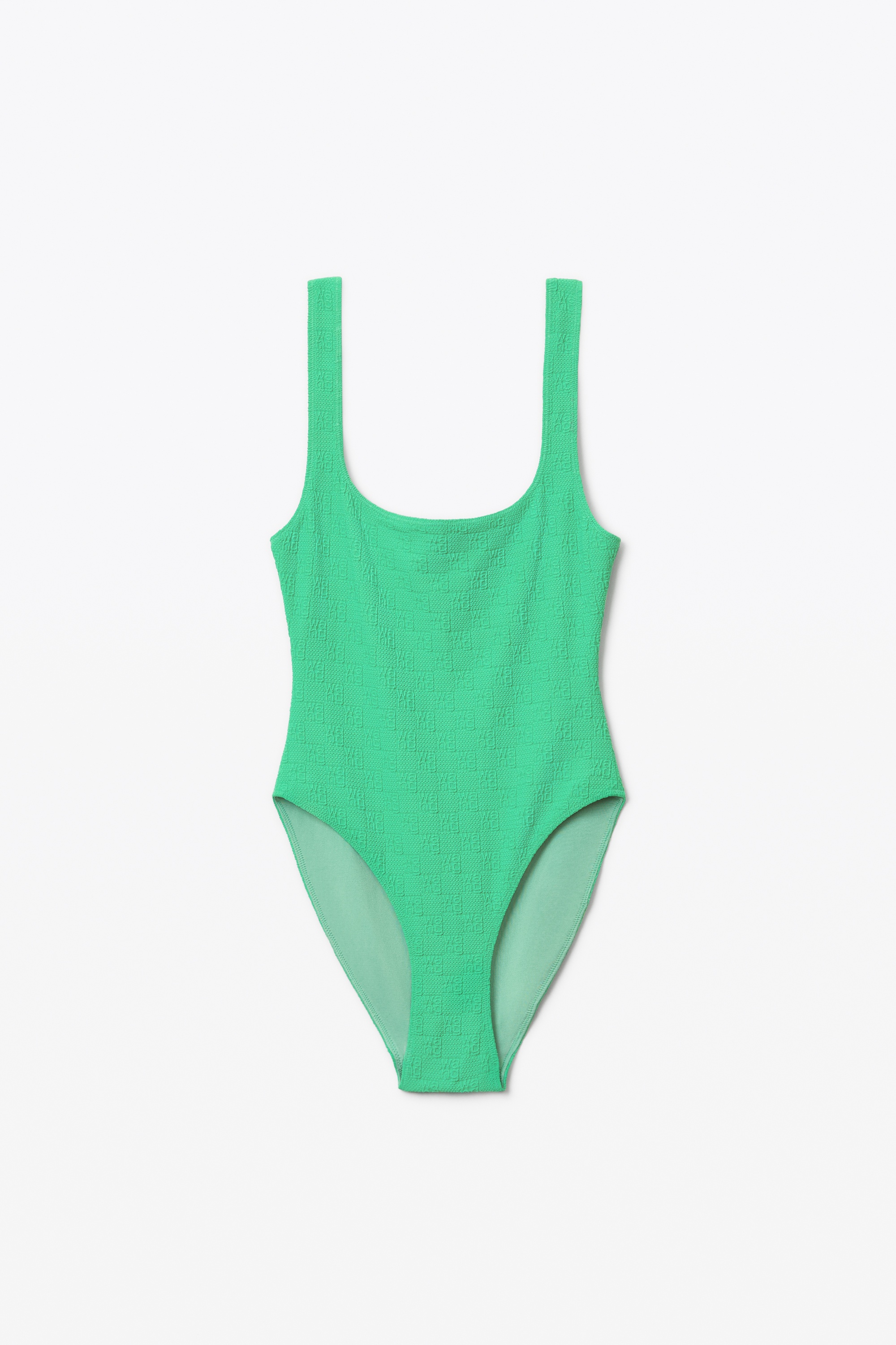 BODYSUIT IN TEXTURED LOGO JERSEY - 1