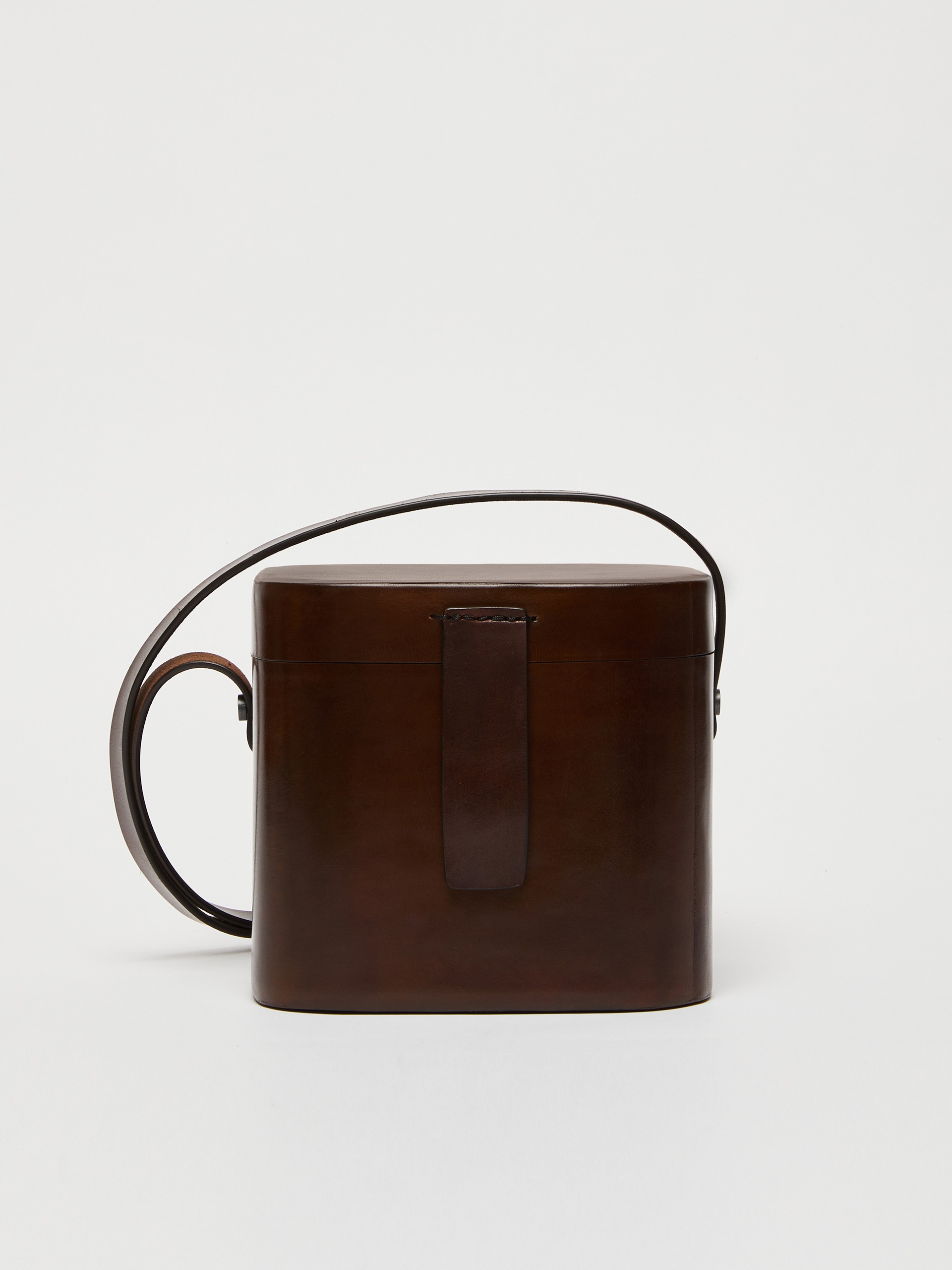 LEATHERCUBEM Medium leather shoulder bag - 1