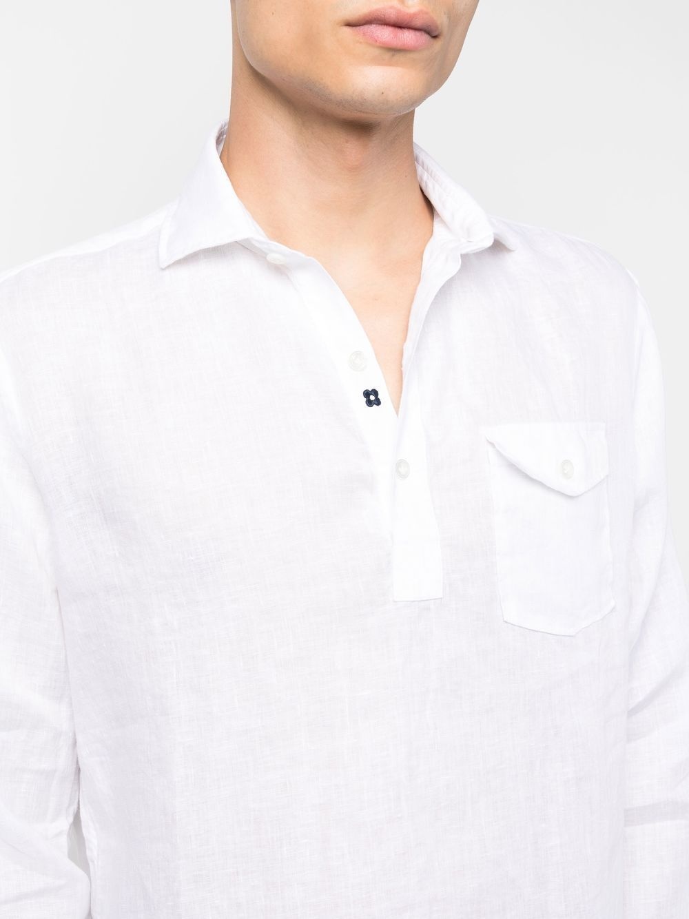 linen long-sleeve shirt - 5