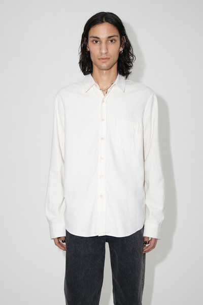 Our Legacy Classic Shirt White Silk outlook