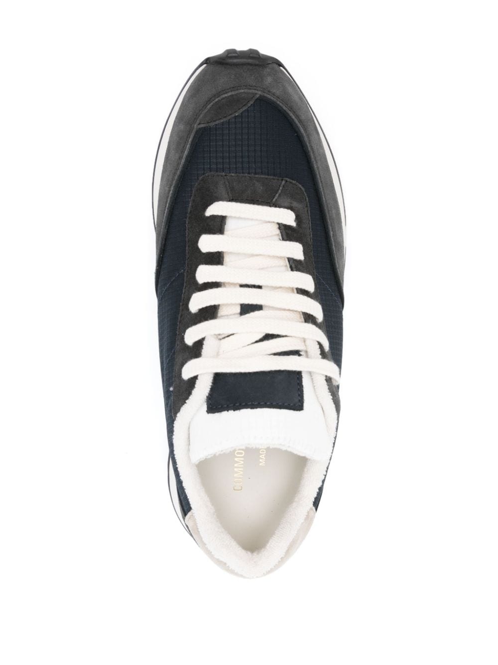 Track panelled sneakers - 4