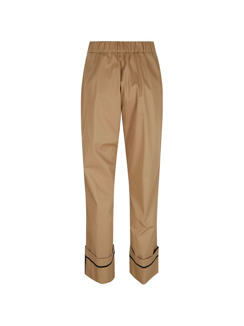 Herno cuffed-hem trousers outlook