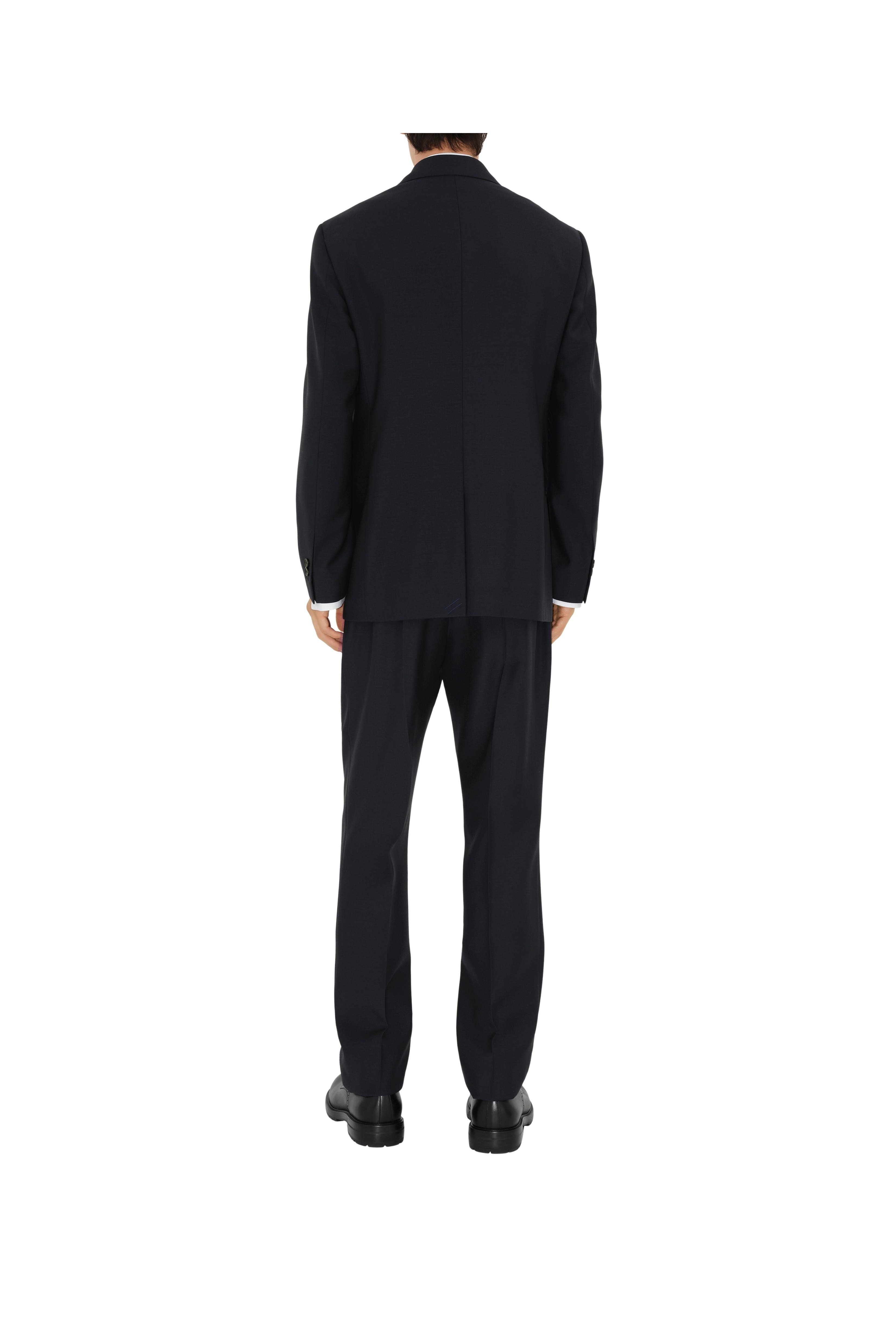 burberry Wool Tailored Trousers in Navy at Nordstrom - 4