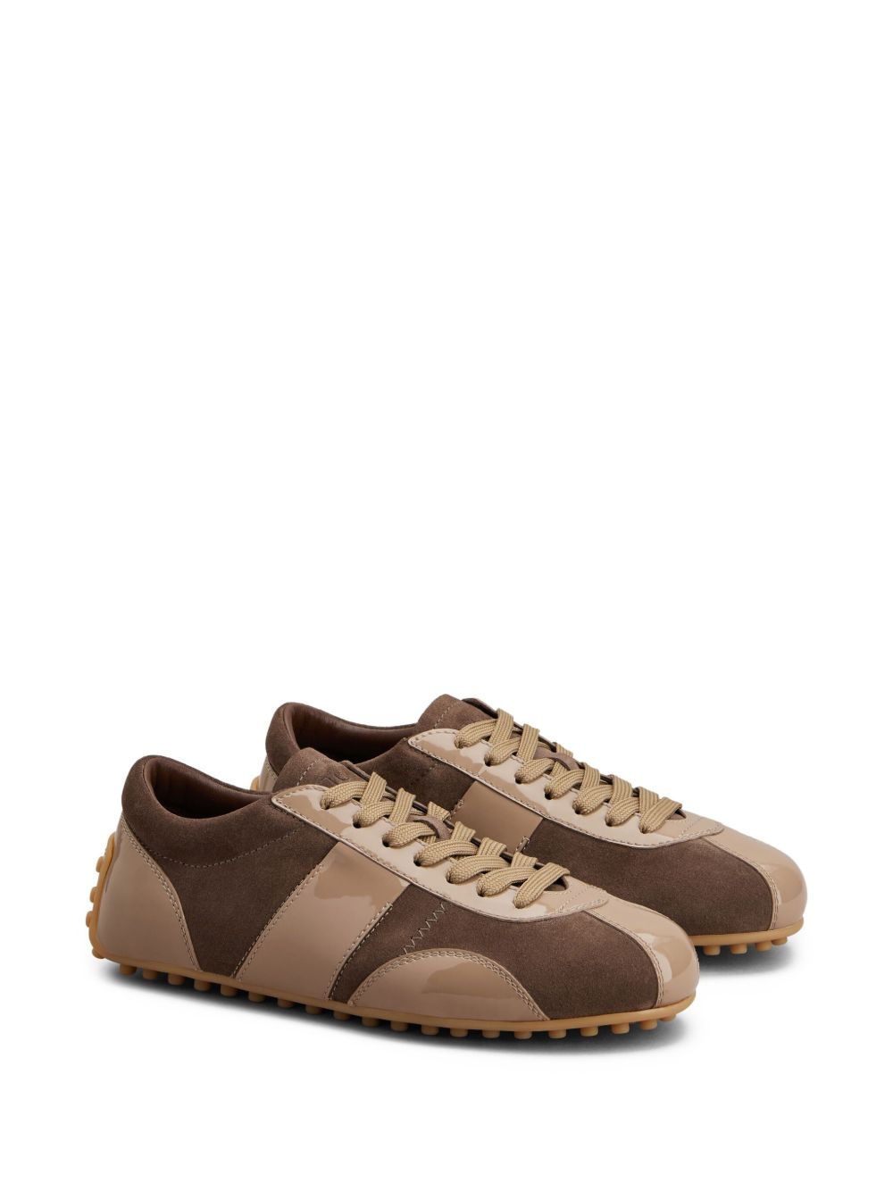 panelled sneakers - 2