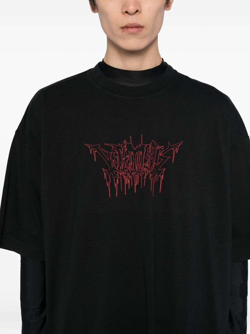 logo-printed T-shirt 4
