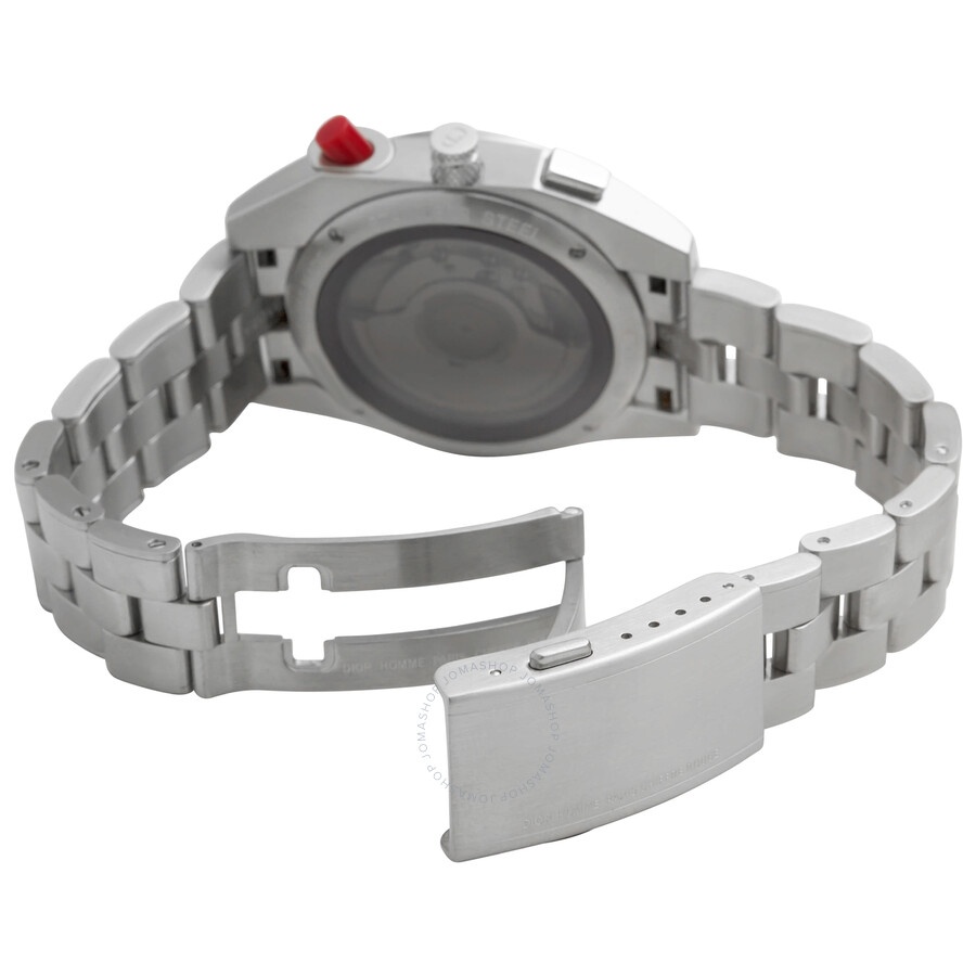 Pre-owned Dior Chiffre Rouge Chronograph Hand Wind Diamond Black Dial Men's Watch 084612M001 - 2