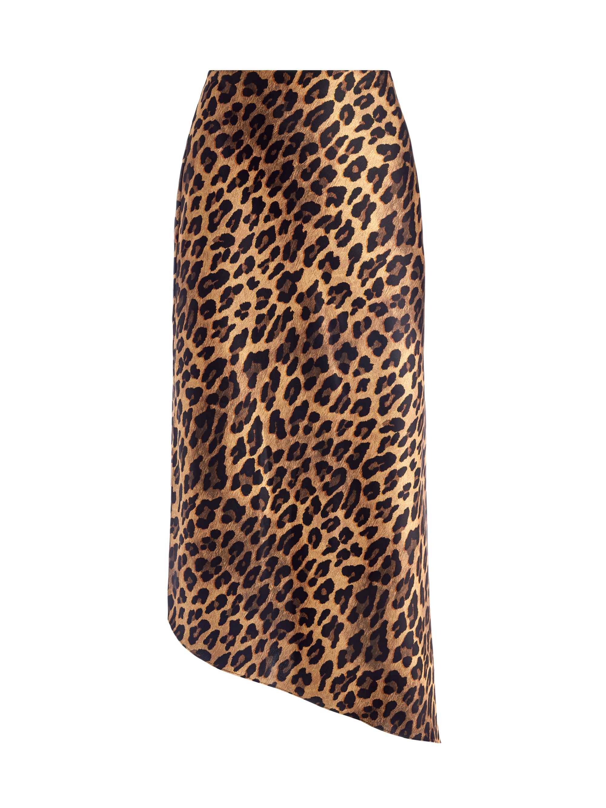 MAEVE ASYMMETRICAL SLIP SKIRT - 1