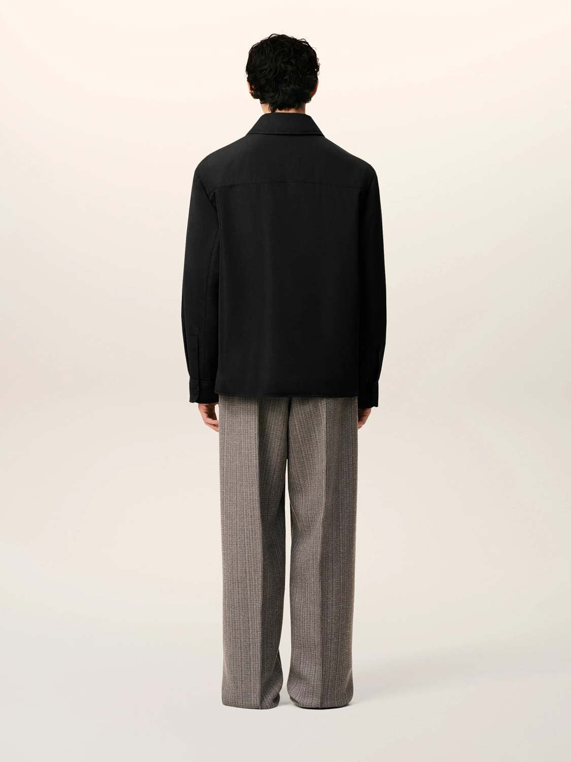 PADDED TAFFETA OVER SHIRT - 3