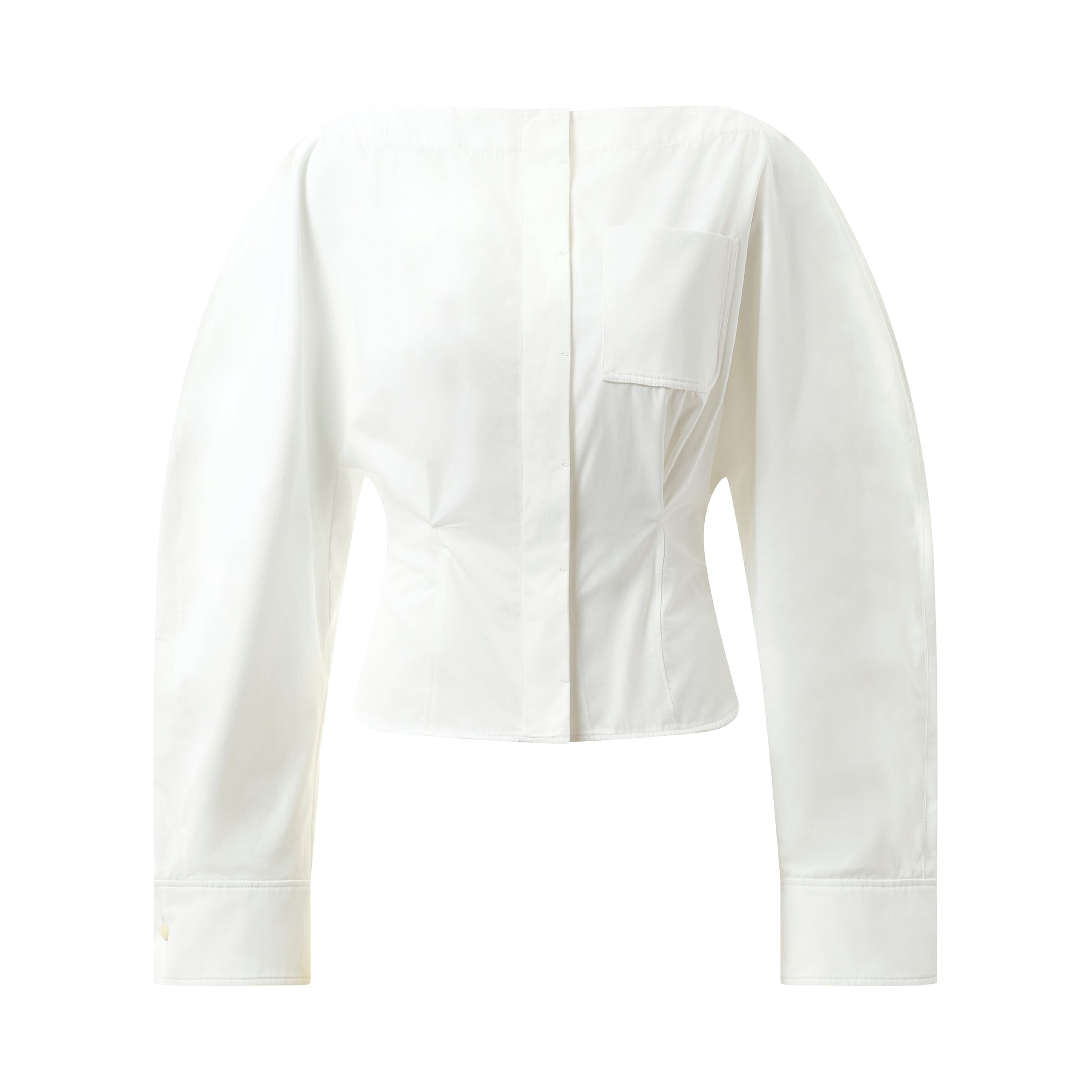 La Chemise Barco in White - 2