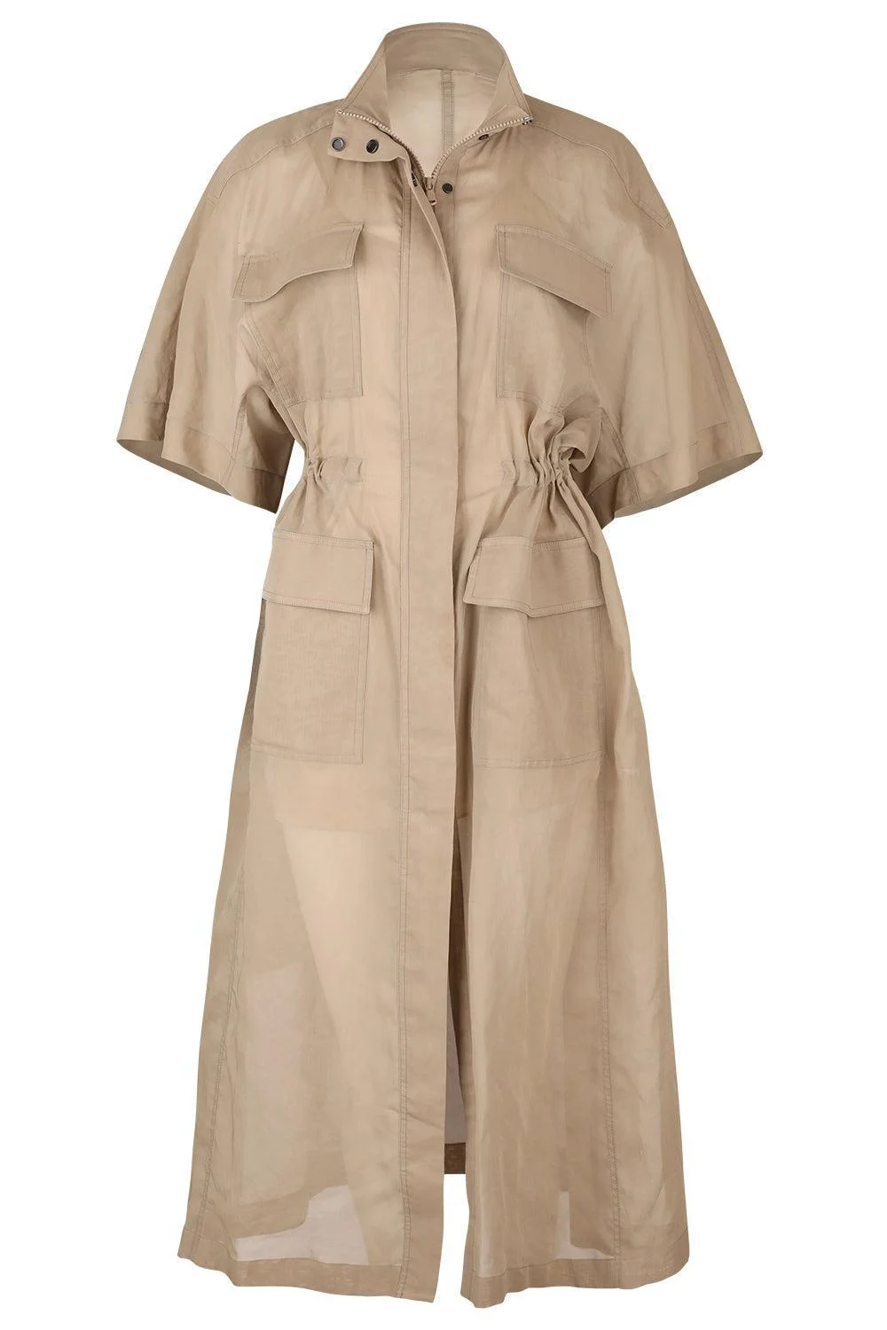 Utility Shirt Dress - 1