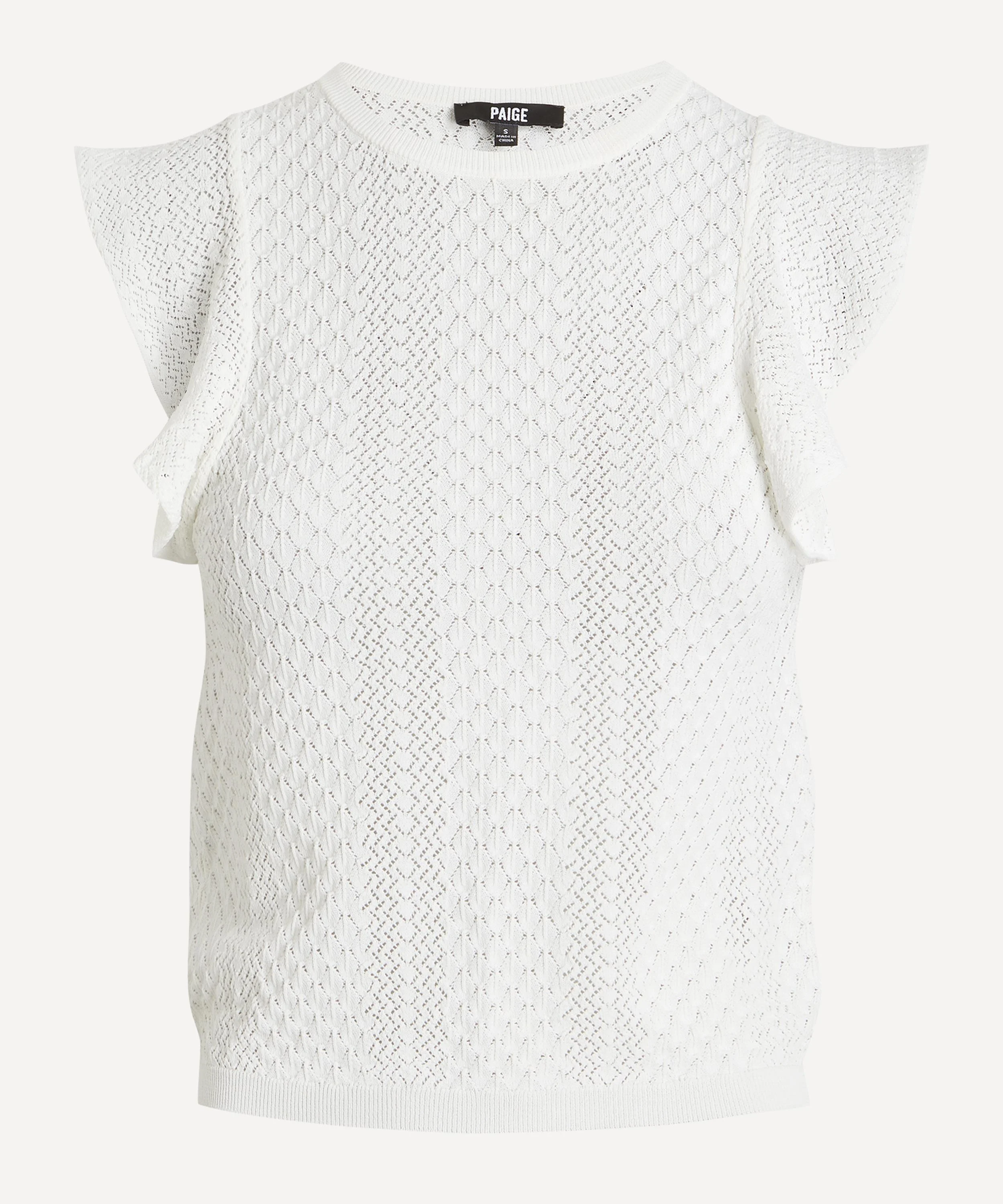 Margot White Tank Top - 1