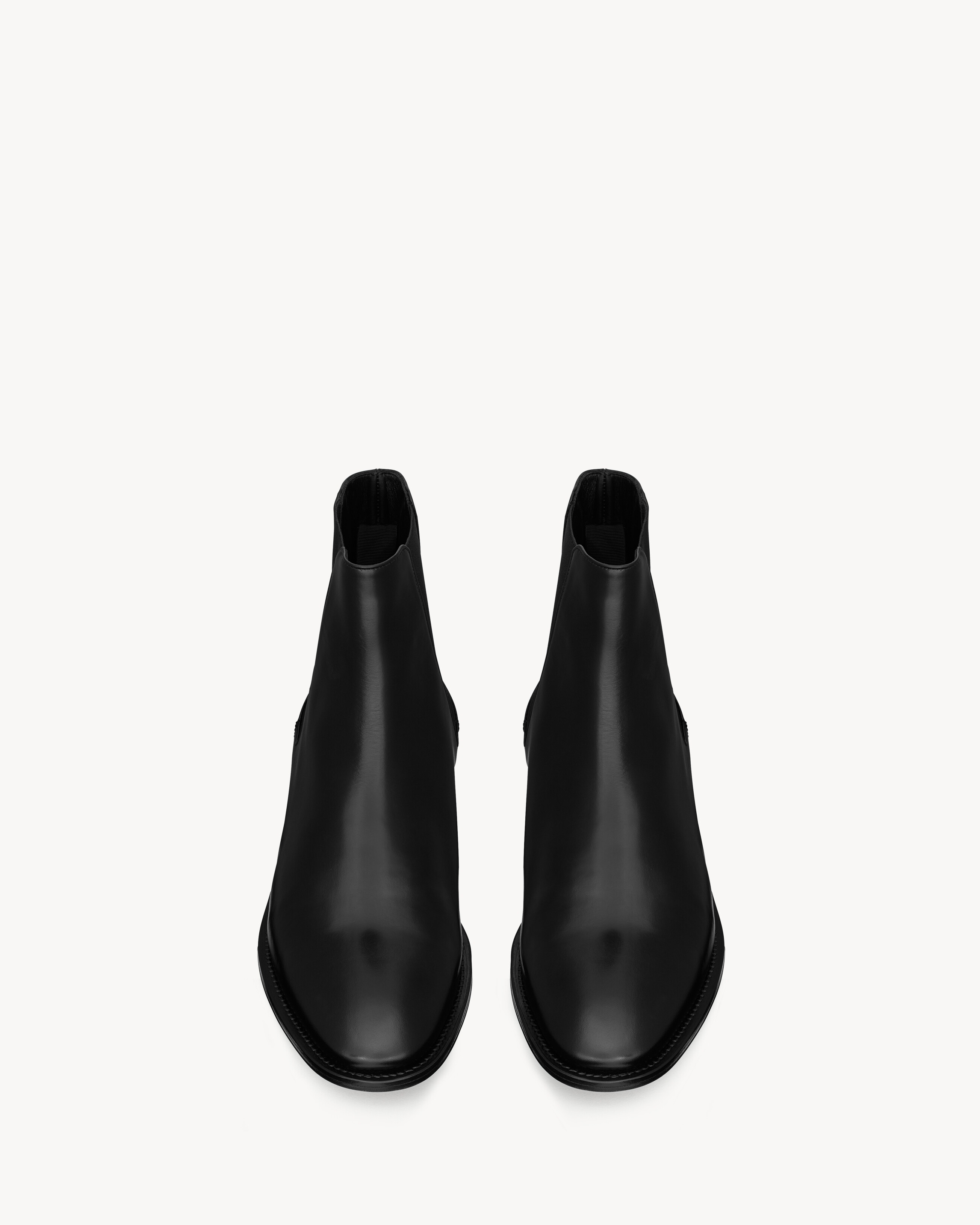 ADRIEN CHELSEA BOOTS IN BOX SAINT LAURENT LEATHER - 2