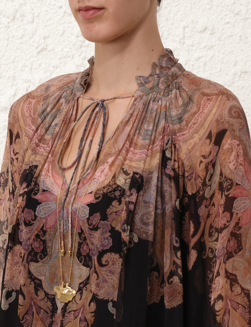 ILLUSTRATION BILLOW BLOUSE - 5