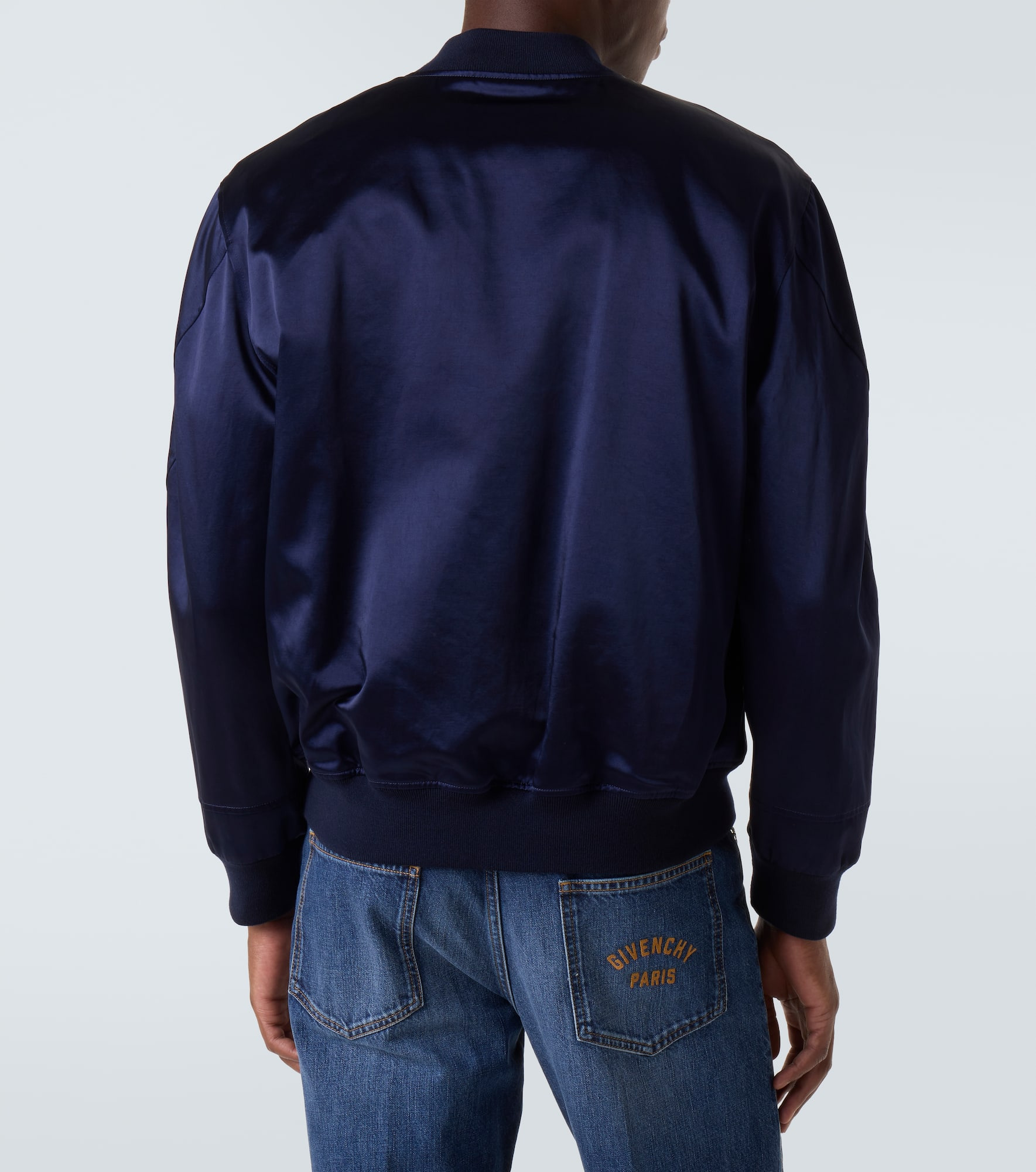 Givenchy Paris satin blouson - 4