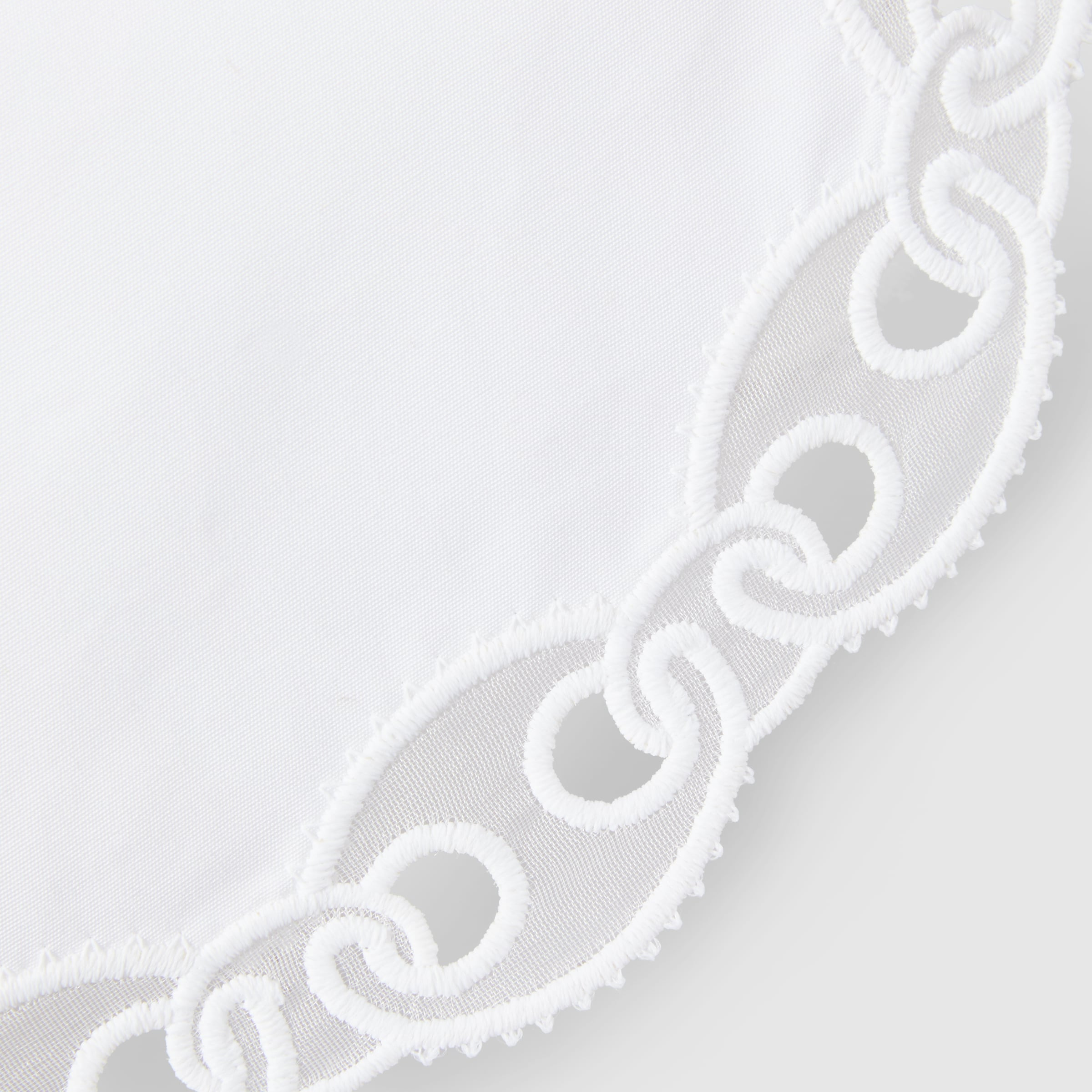 Cotton poplin shorts wth embroidery - 6